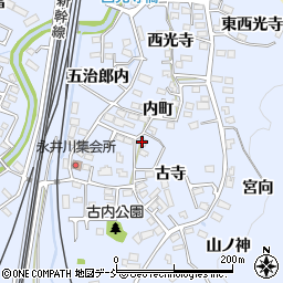 コーポ古寺周辺の地図