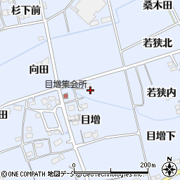 福島県福島市荒井台番周辺の地図