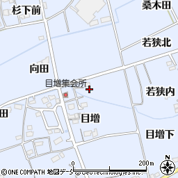 福島県福島市荒井（台番）周辺の地図