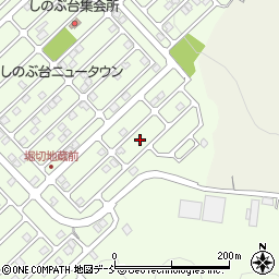 福島県福島市上鳥渡しのぶ台66周辺の地図