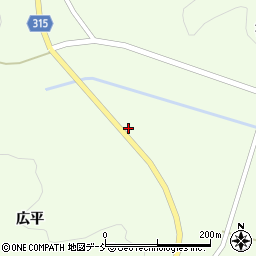 福島県相馬郡飯舘村前田福田210周辺の地図
