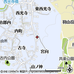南福島ミュージックルーム周辺の地図
