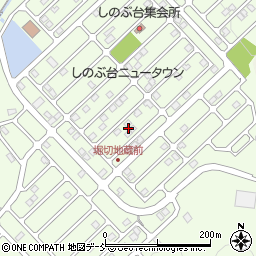 福島県福島市上鳥渡しのぶ台51周辺の地図