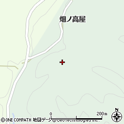 福島県福島市立子山大岩周辺の地図