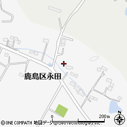 福島県南相馬市鹿島区永田永田周辺の地図