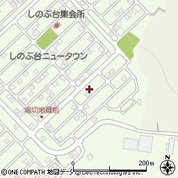 福島県福島市上鳥渡しのぶ台67周辺の地図