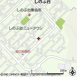 福島県福島市上鳥渡しのぶ台49周辺の地図