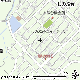 福島県福島市上鳥渡しのぶ台53周辺の地図