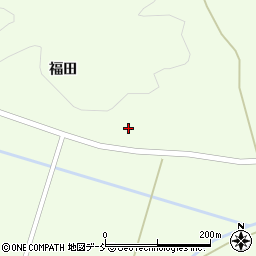 福島県相馬郡飯舘村前田福田102周辺の地図
