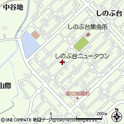 福島県福島市上鳥渡しのぶ台54周辺の地図