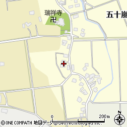 新潟県五泉市五十嵐新田28周辺の地図