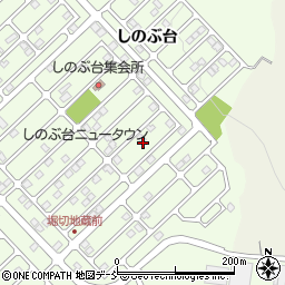 福島県福島市上鳥渡しのぶ台48周辺の地図