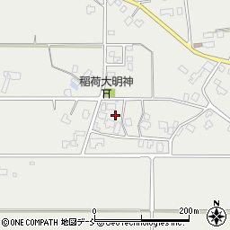 新潟県五泉市木越周辺の地図