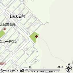 福島県福島市上鳥渡しのぶ台70周辺の地図