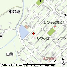福島県福島市上鳥渡しのぶ台56周辺の地図
