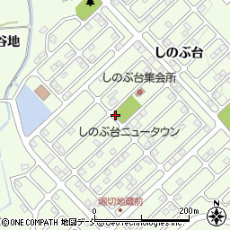 福島県福島市上鳥渡しのぶ台周辺の地図