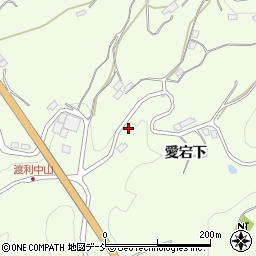 福島県福島市渡利稲場周辺の地図