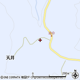 福島県伊達市霊山町上小国長稲場周辺の地図