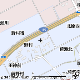 福島県福島市荒井野村45-1周辺の地図