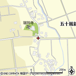 新潟県五泉市五十嵐新田36周辺の地図