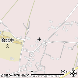 福島県喜多方市熱塩加納町米岡北原乙周辺の地図