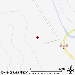 福島県耶麻郡北塩原村檜原滝ノ原周辺の地図