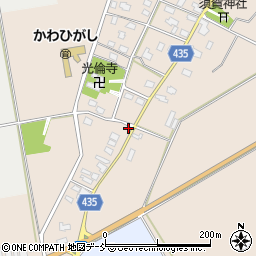新潟県五泉市中川新2693-1周辺の地図