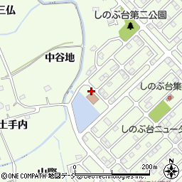 福島県福島市上鳥渡しのぶ台57周辺の地図