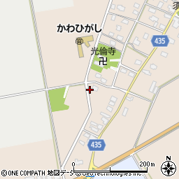新潟県五泉市中川新861周辺の地図