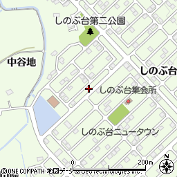 福島県福島市上鳥渡しのぶ台42周辺の地図