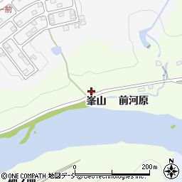 福島県福島市渡利（峯山）周辺の地図