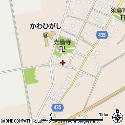 新潟県五泉市中川新2655周辺の地図