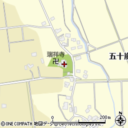 新潟県五泉市五十嵐新田40周辺の地図