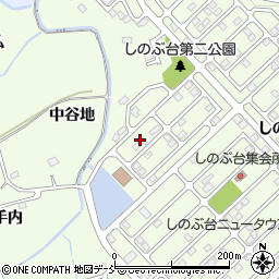 福島県福島市上鳥渡しのぶ台40周辺の地図