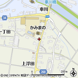 福島県南相馬市鹿島区浮田一丁田58周辺の地図