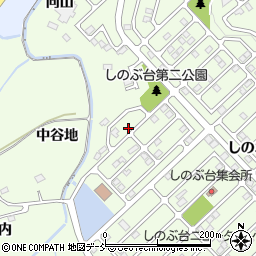 福島県福島市上鳥渡しのぶ台36周辺の地図