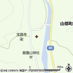福島県喜多方市山都町一ノ木砂子田乙1375周辺の地図