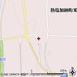 福島県喜多方市熱塩加納町米岡田尻周辺の地図