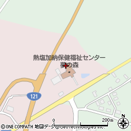 福島県喜多方市熱塩加納町米岡下平周辺の地図