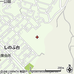 福島県福島市上鳥渡しのぶ台29周辺の地図