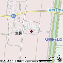 〒953-0122 新潟県新潟市西蒲区富岡の地図