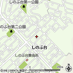 福島県福島市上鳥渡しのぶ台22周辺の地図