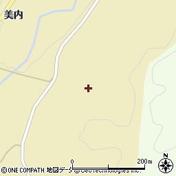 福島県伊達市月舘町糠田政所周辺の地図