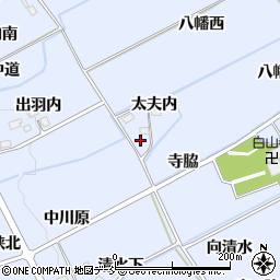 福島県福島市荒井太夫内41周辺の地図