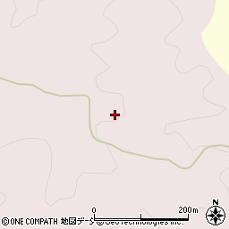 福島県伊達市月舘町月舘峠周辺の地図