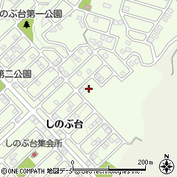福島県福島市上鳥渡しのぶ台32周辺の地図