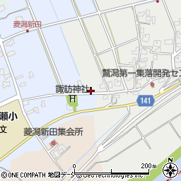 新潟県新潟市南区菱潟2383周辺の地図