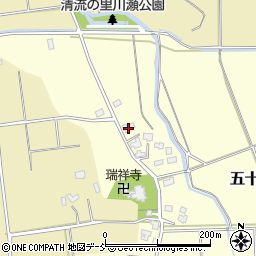 新潟県五泉市五十嵐新田141-1周辺の地図