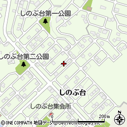 福島県福島市上鳥渡しのぶ台12周辺の地図