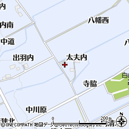 福島県福島市荒井太夫内36周辺の地図